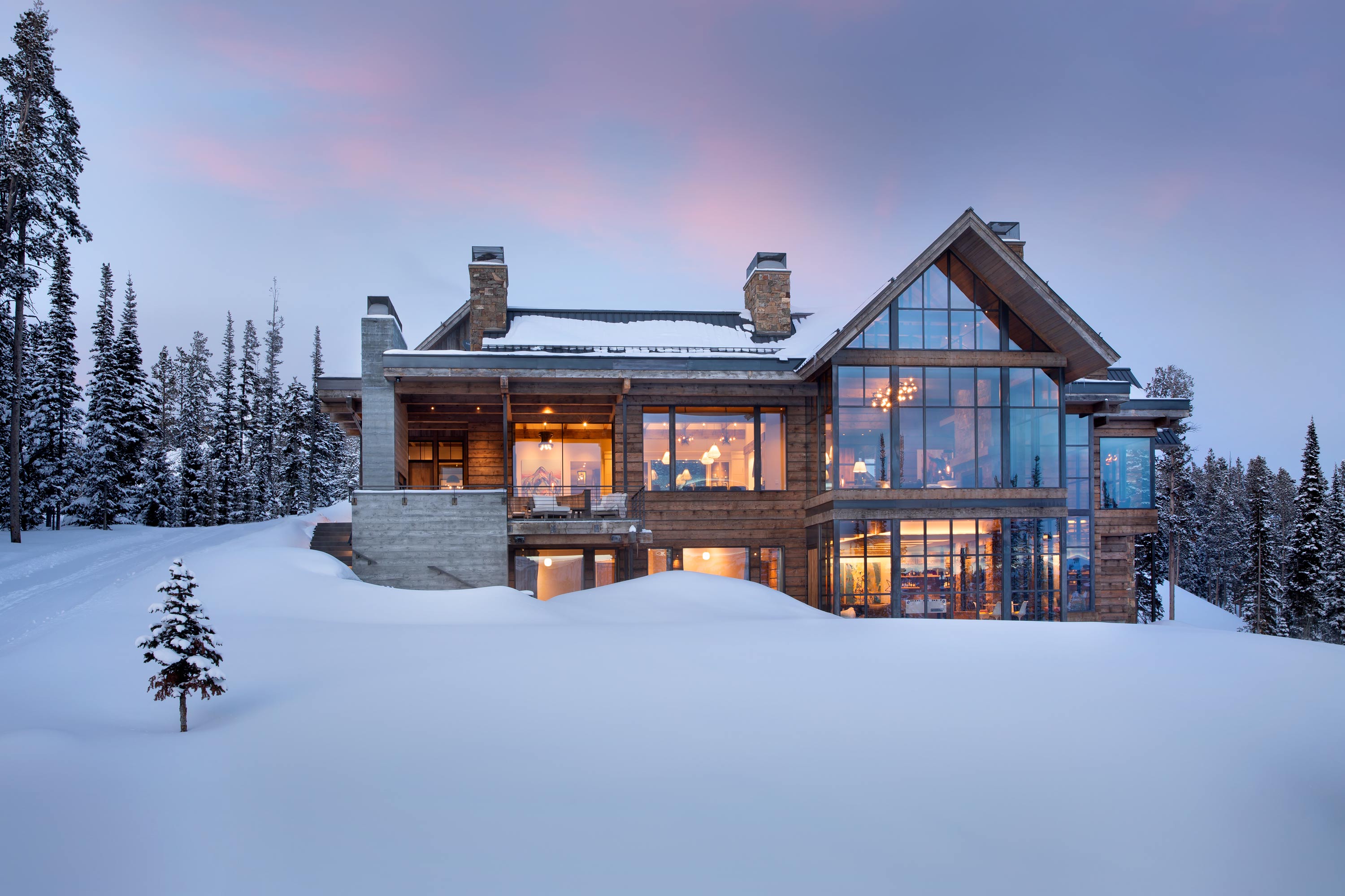 alpine ski house case study