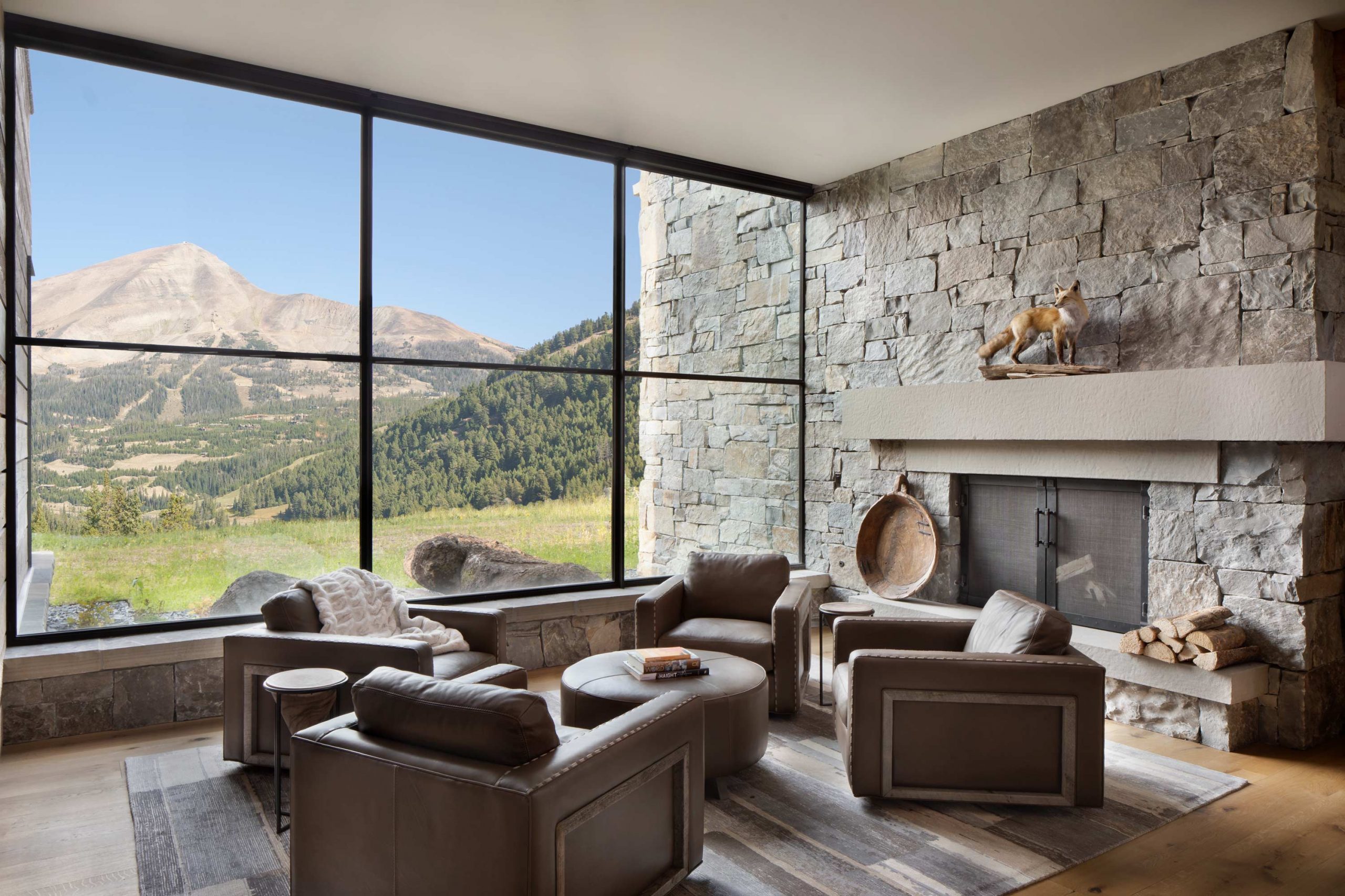 Locati Architects Big Sky Property Int Hearth Room Locati Architects Interiors Bozeman